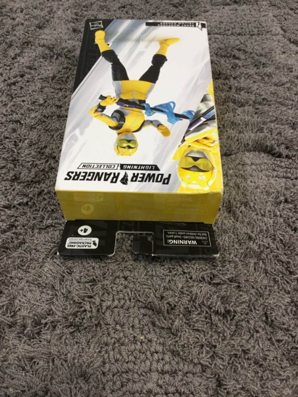Power Rangers Lighting Collection Beast Morphers Yellow Ranger Action Figure - Picture 4 of 8